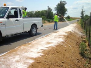 EROSION CONTROL FOR ROAD SHOULDERS