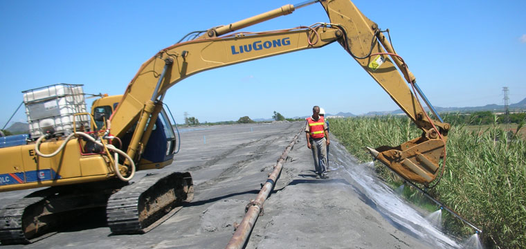 EROSION CONTROL MINE TAILINGS