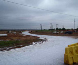 Mine Access Road Surface Sealed using EBS