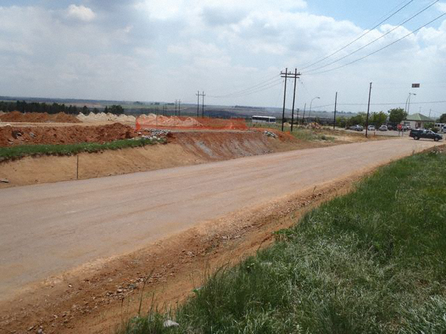 Mine Access Road Stabilized and Sealed with EBS Soil Stabilizer