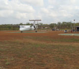 Tulawaka mine airstrip apron area
