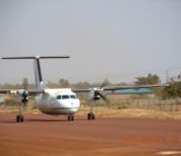 Air traffic on EBS treated airstrip
