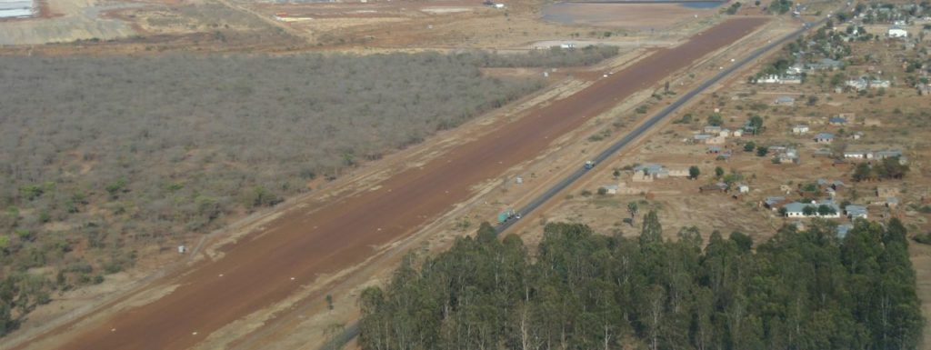 African Barrick Gold Kahama Airstrip at Buzwagi Mine - TANZANIA