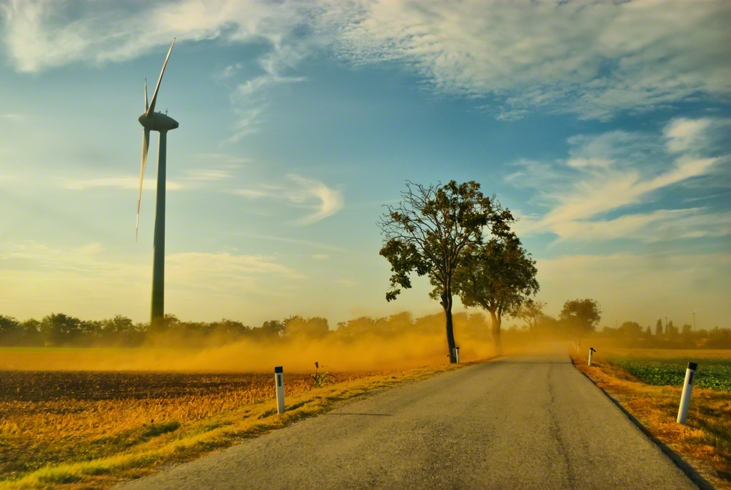 Wind turbine energy project