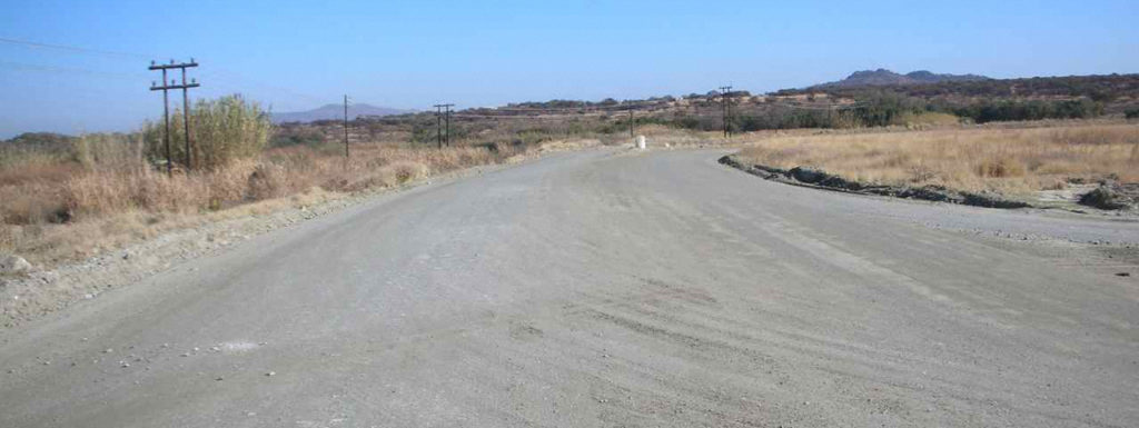  Platinum Mine Access Road Dust Control