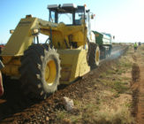 Mine Haul Road Dust Containment