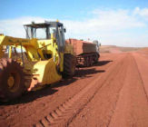 Mine Haul Road Dust Prevention