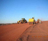 Mine Haul Road dust control