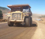 Mine Haul Road Dust Suppression