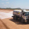 EBS Soil Stabilzer Surface Seal Application on Mine Haul Road Diversion