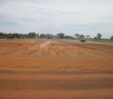 Final surface preparation of Taxiway