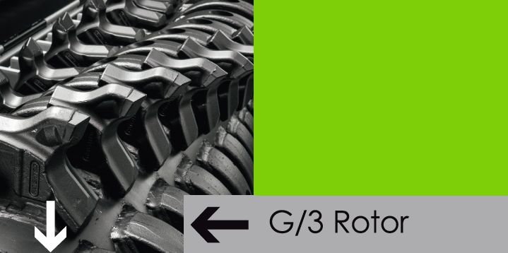 recycler machine G3 rotor