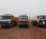 Syama Mine Water Truck Driver Team