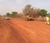 Mine Access Road Preparation