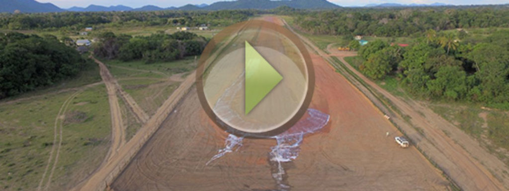 Surama Guyana Gravel Airstrip Upgrade Video