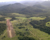 Aerial View of Surama Airstrip before upgrade