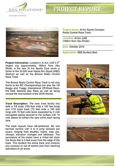 Al-Ain-Radio-Control-Race-Track-Project-Report