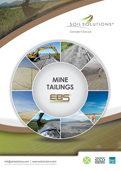 Mining industry solutions Brochure for Mine tailings