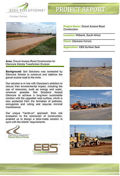 Xstrata-Coal---Gravel-Access-Road-Construction