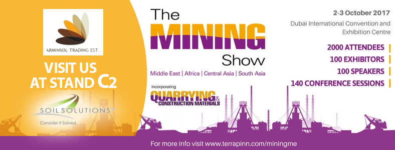 VISIT US AT THE MINING SHOW 2-3 OCOTBER 2017