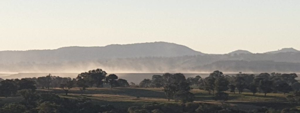 Dust particles from the Cadia tailings dam are causing concerns for nearby landholders