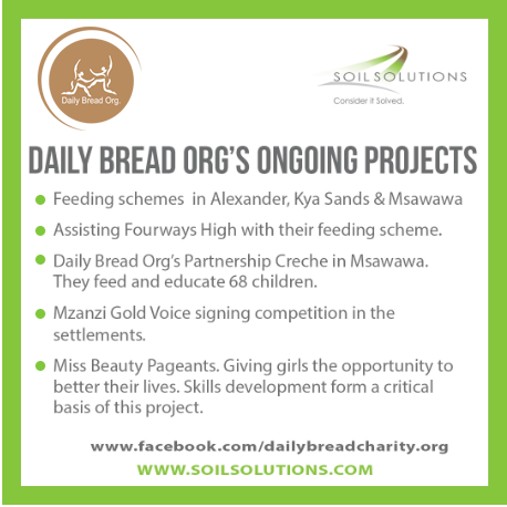 Daily bread ongoing projects 22