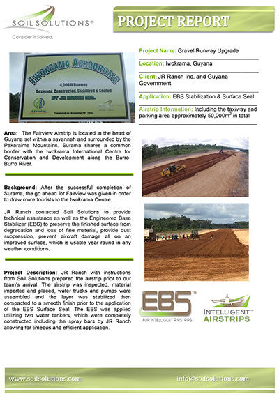 FAIRVIEW AIRSTRIP UPGRADE PROJECT REPORT